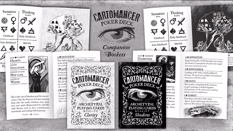 Cartomancer Clarity Classic (with Booklet) Playing Cards - thumbnail 5