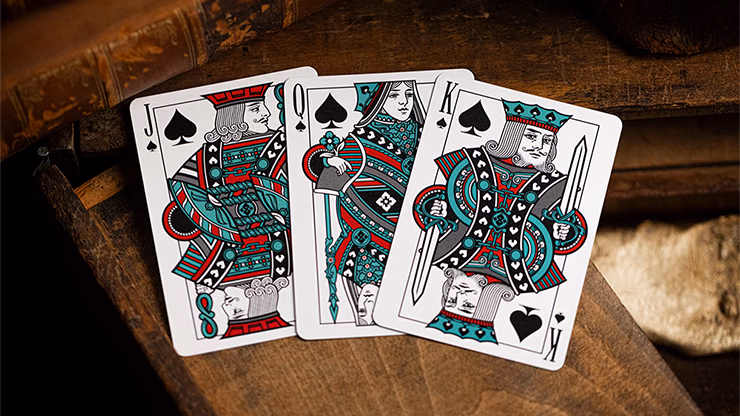 Gilded No.13 Table Players Vol.38 Playing Cards by Kings Wild Project - thumbnail 4