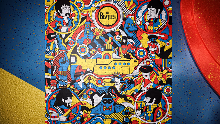 Yellow Submarine Jigsaw Puzzle by theory11 - thumbnail 5