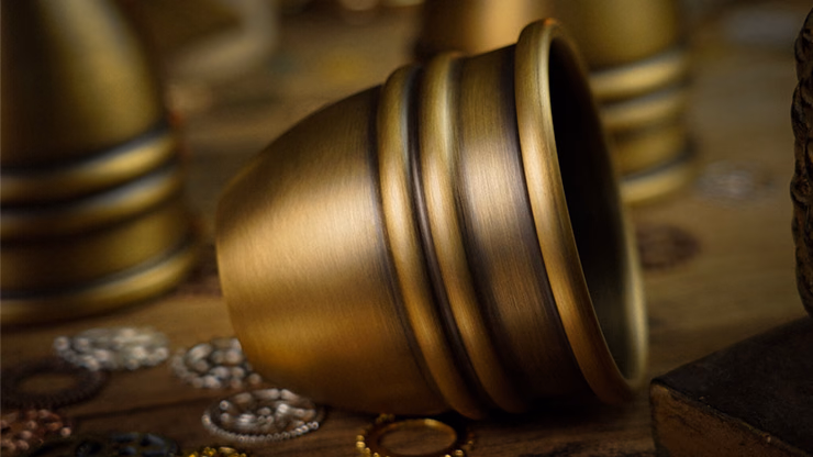 Artistic Combo Cups and Balls (Brass) by TCC - Trick - Image 2