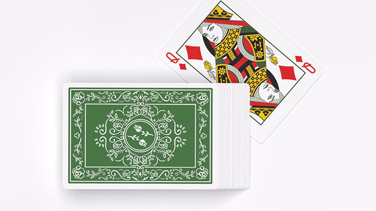 BLACK ROSES IMMERGRÜN Playing Cards - thumbnail 5