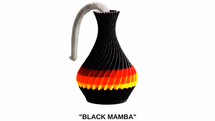 The American Prayer Vase Genie Bottle BLACK MAMBA by Big Guy's Magic- Trick - Image 2