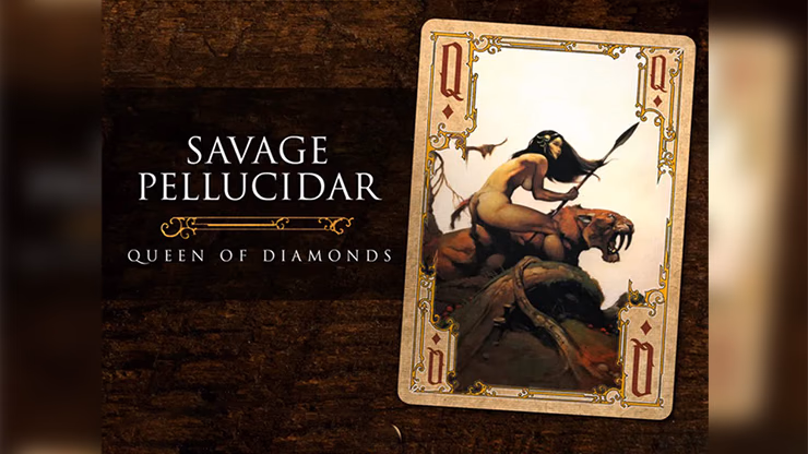 Frazetta Art Museum x Kings Wild (Painting) Playing Cards - thumbnail 4