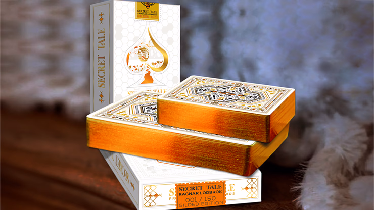 Secret Tale Ragnar MINI White Bee Playing Cards - thumbnail 6