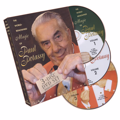 World Renowned Magic of Paul Potassy - DVD - magic trick