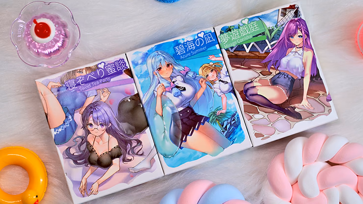 Sweet Cosplay Show - Azure Summer Playing Cards - thumbnail 6