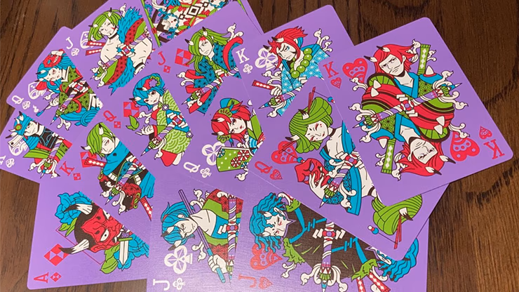 Bicycle Yaksha Hannya Playing Cards by Card Experiment - thumbnail 3