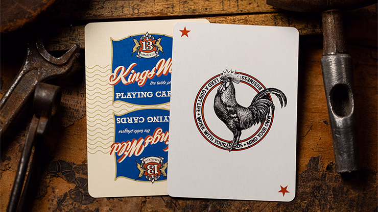 Gilded No.13 Table Players Vol.43 Playing Cards by Kings Wild Project - thumbnail 3