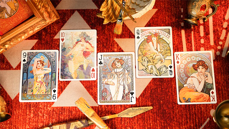 Mucha Standard Playing Cards by 52 MUSÉE - thumbnail 4