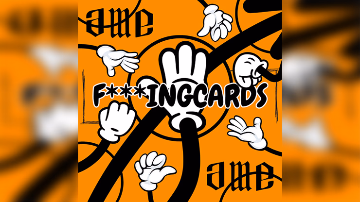 F***ing Cards (Orange Blackout Edition) by Ame Molin - Image 2