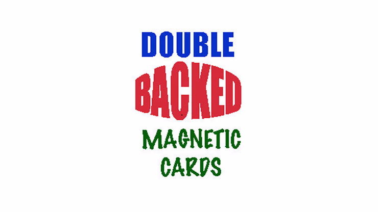 Magnetic Card- Bicycle Cards (2 Per Package) Double Back Blue by Chazpro - Trick - thumbnail 3