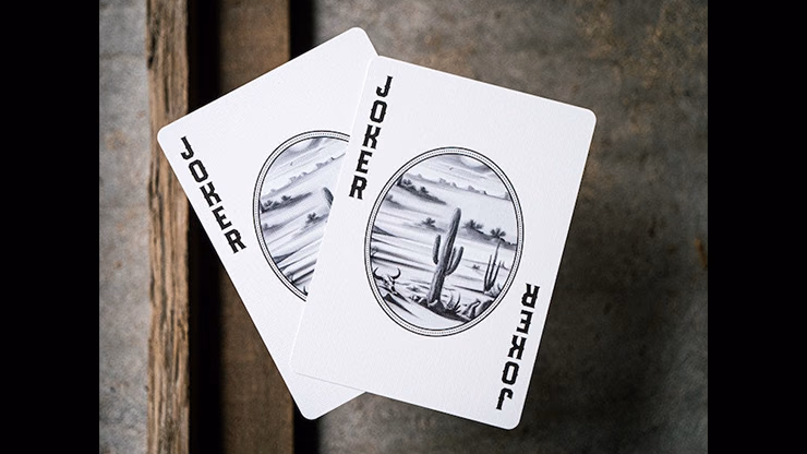 Desert Design (Ruby Red) Playing Cards - thumbnail 4
