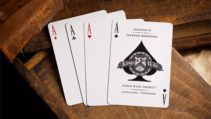 Gilded No.13 Table Players Vol.38 Playing Cards by Kings Wild Project - thumbnail 3