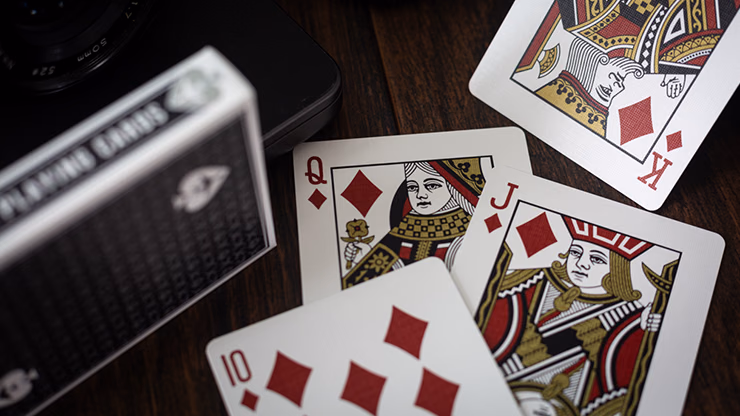 Lounge Edition Unmarked (Tarmac Black) by Jetsetter Playing Cards - thumbnail 4