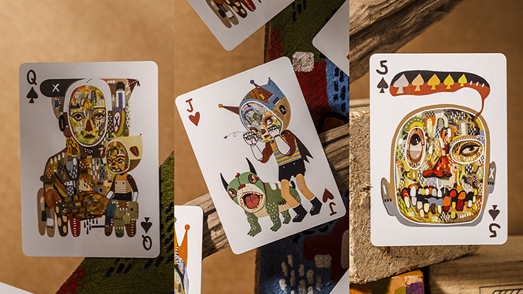 Bicycle Reen Barrera Muscle Land Playing Cards - thumbnail 4