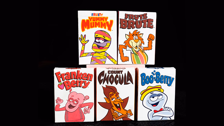 MONSTER CEREALS™ 5 PACK BOX PLAYING CARD SET - thumbnail 3