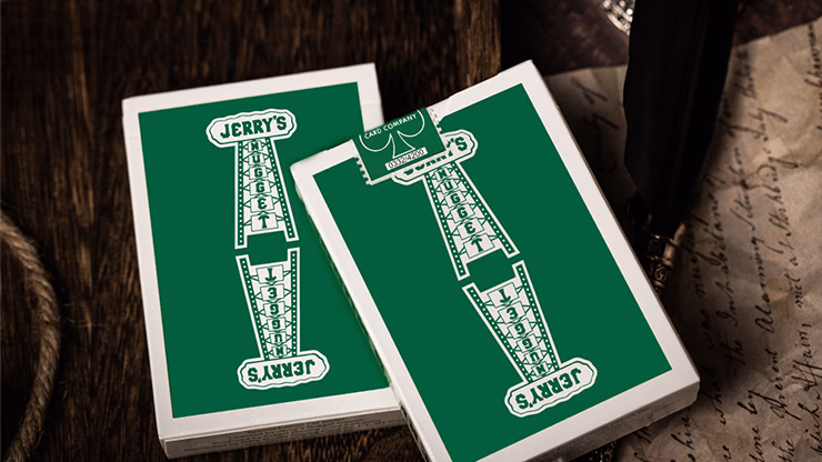 Jerry's Nugget (Felt Green) Marked Monotone Playing Cards - thumbnail 6