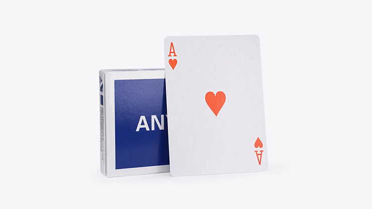 Cap Logo (Navy) ANYONE Playing Cards - Image 2