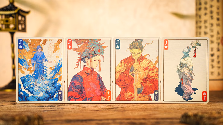 Ancient Relics Seat Playing Card by 52 Muse (Orange) - thumbnail 5