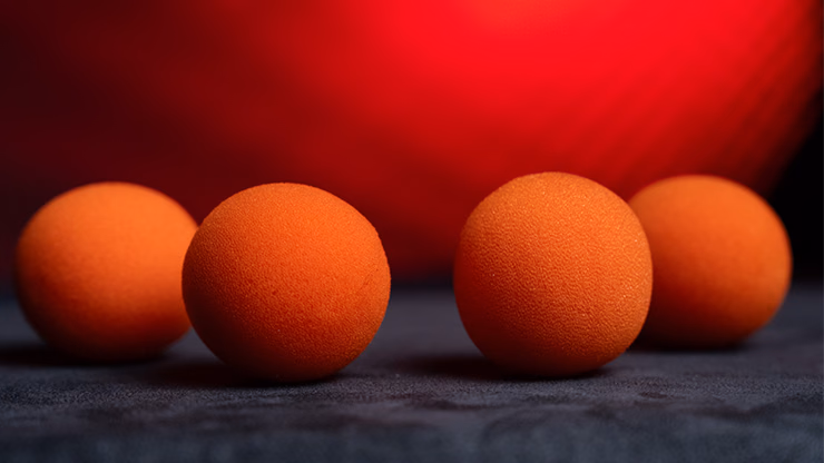 Magic Sponge Balls 4PK ORANGE 1.5" by Murphy's Magic - thumbnail 3