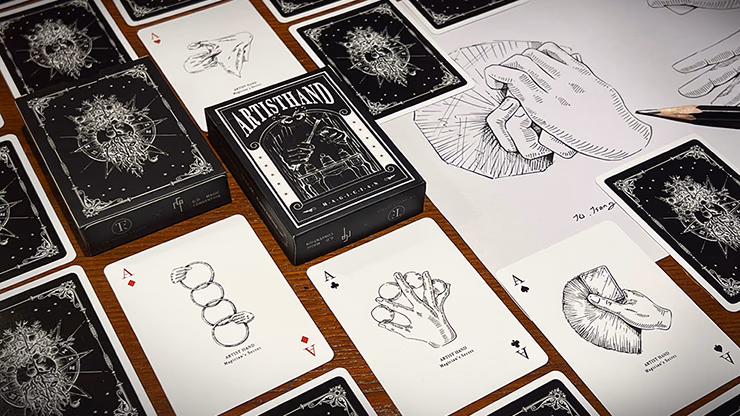 Artist Hand Playing Cards - thumbnail 5