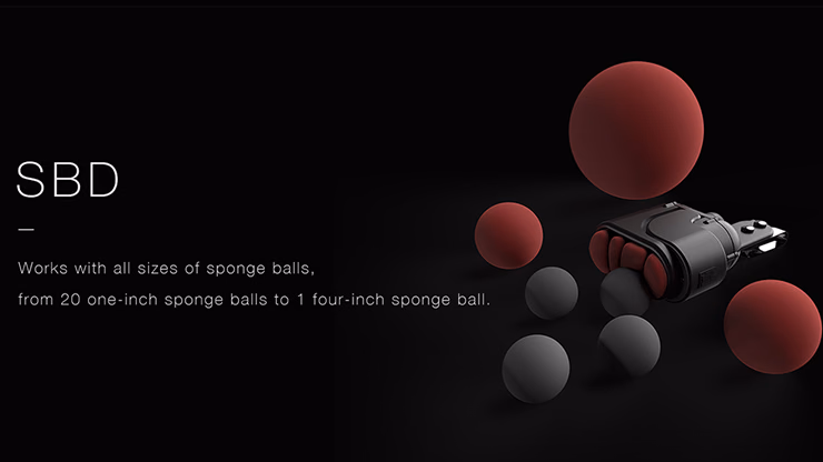 Hanson Chien Presents SBD (Sponge Ball Dropper) by Ochiu Studio (Black Holder Series) - Trick - thumbnail 3