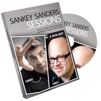 Sankey/Sanders Sessions by Jay Sankey and Richard Sanders - DVD - magic trick