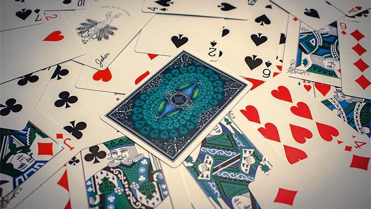 Limited Edition Peacocks Playing Cards by Rocsana Thompson - thumbnail 6