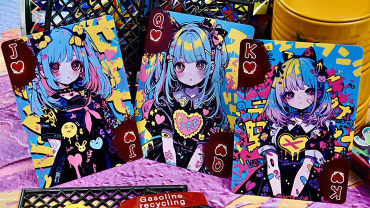 Shinjuku Spray Girls V1 Playing Cards - thumbnail 3