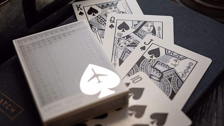Lounge Edition in Jetway (Silver) by Jetsetter Playing Cards - thumbnail 4