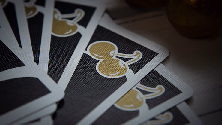 Limited Edition Cherry Casino (Monte Carlo Black and Gold) Numbered Seals Playing Cards by Pure Imagination Projects - thumbnail 6