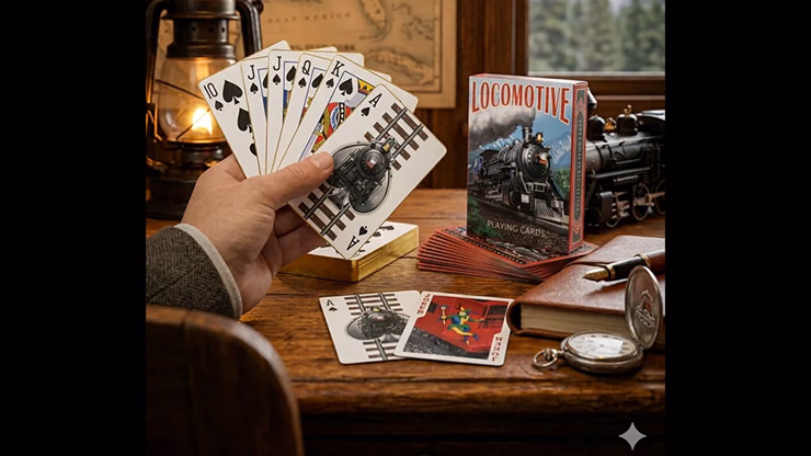 Locomotive Playing Cards by Collectable Playing Cards - thumbnail 3