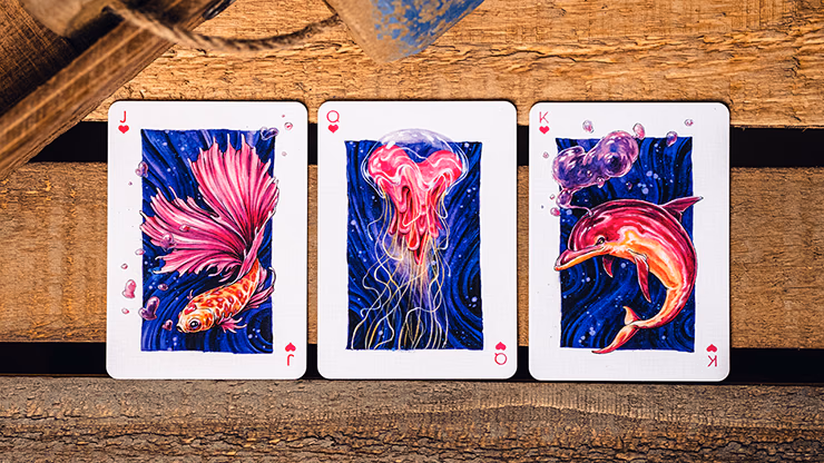 False Anchors V4 (Deep Sea) Playing Cards by Ryan Schlutz - thumbnail 4