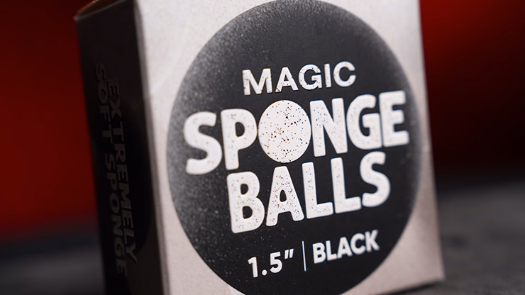 Magic Sponge Balls 4PK BLACK 1.5" by Murphy's Magic - thumbnail 4