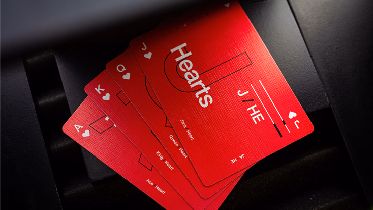 Grid Series Four- Typographic Playing Cards - thumbnail 5