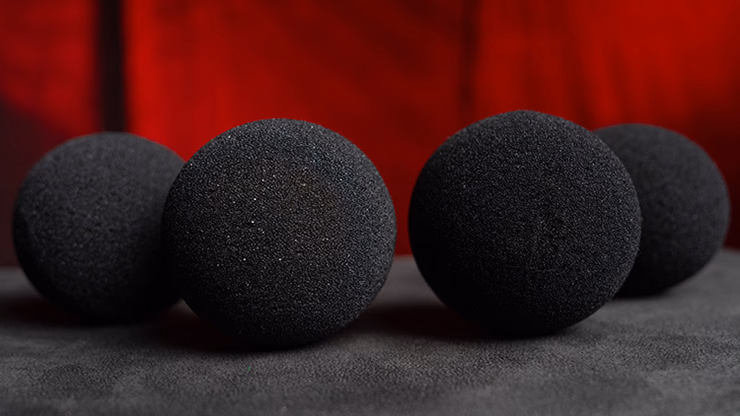Magic Sponge Balls 50PK BLACK 3" by Murphy's Magic - thumbnail 3
