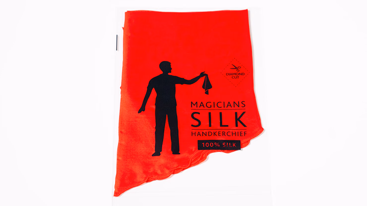 PRO SILK DIAMOND CUT RED 36" by Murphy's Magic - magic trick