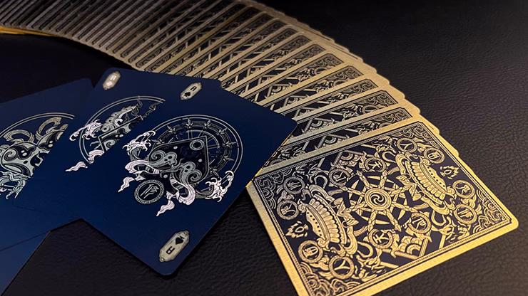 Asura Deluxe Blue Playing Cards - thumbnail 4