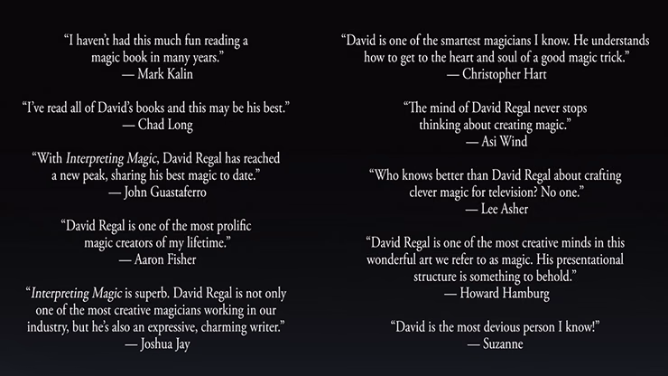 Interpreting Magic by David Regal - Book - Image 2
