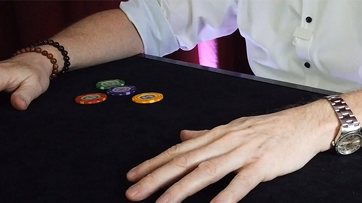 Neo Fly Poker Chips (Gimmicks and Online Instructions) by Leo Smetsers - Trick - Image 2