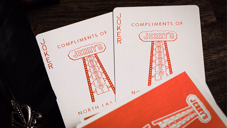 Jerry's Nugget (Atomic Red) Marked Monotone Playing Cards - Image 2