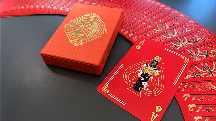 Geung Si The Torpor (Red) Playing Cards - thumbnail 3