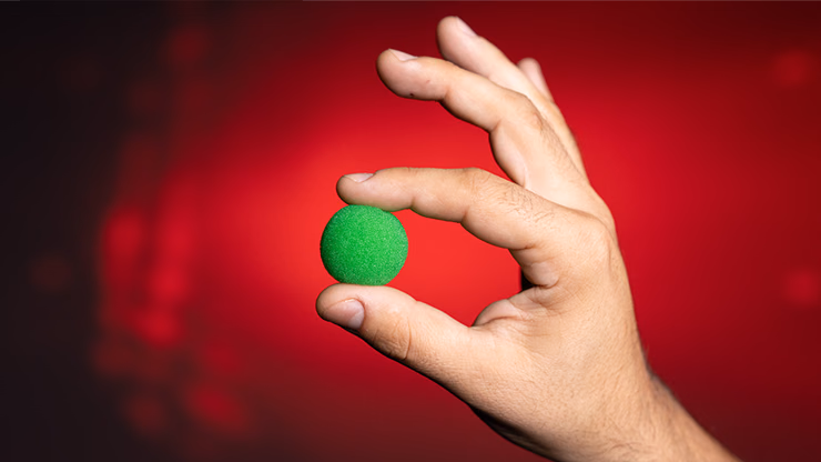 Magic Sponge Balls 4PK GREEN 1" by Murphy's Magic - Image 2