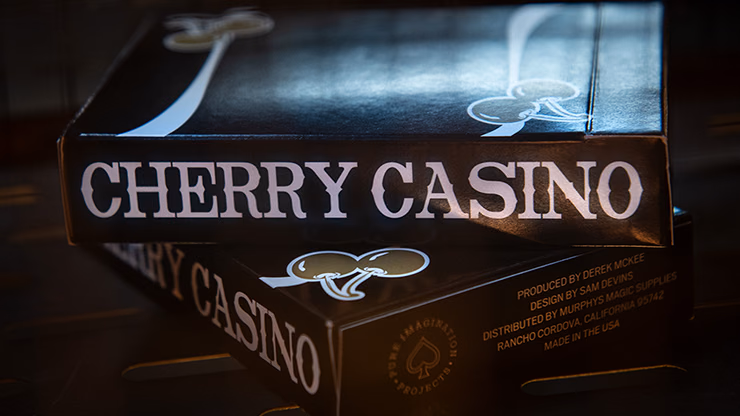 Cherry Casino (Monte Carlo Black and Gold) Playing Cards by Pure Imagination Projects - thumbnail 6