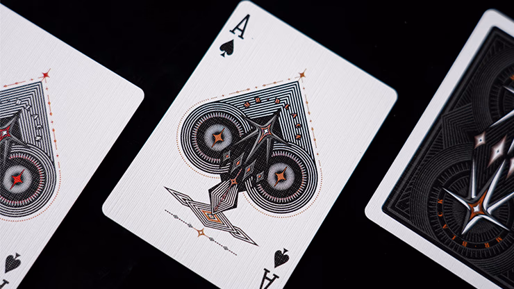 Mr. Black V1 (Black) Playing Cards - thumbnail 3