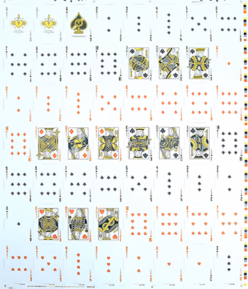 Run Playing Cards: Bankroll Edition (Uncut Sheet) - Image 2