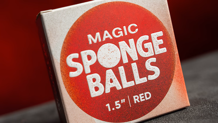 Magic Sponge Balls 50PK RED 1.5" by Murphy's Magic - thumbnail 4