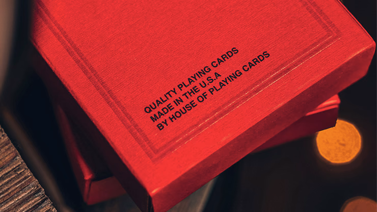 NOC Pro 2021 (Burgundy Red) Playing Cards - thumbnail 4