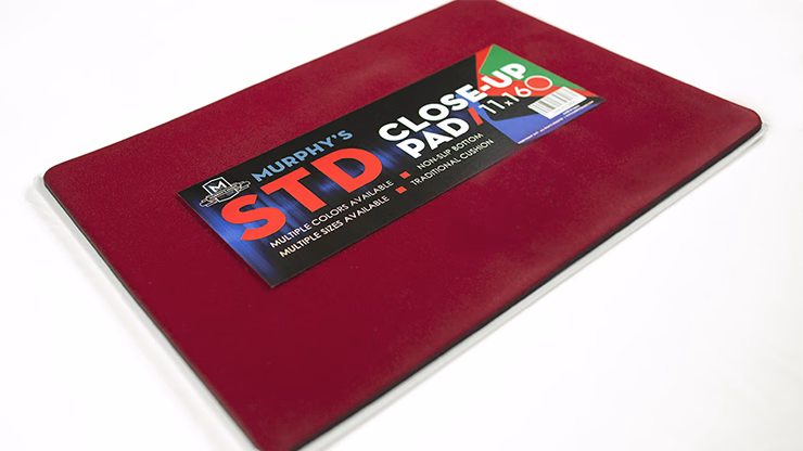 Standard Close-Up Pad 11X16 (Red) by Murphy's Magic Supplies - Trick - thumbnail 3