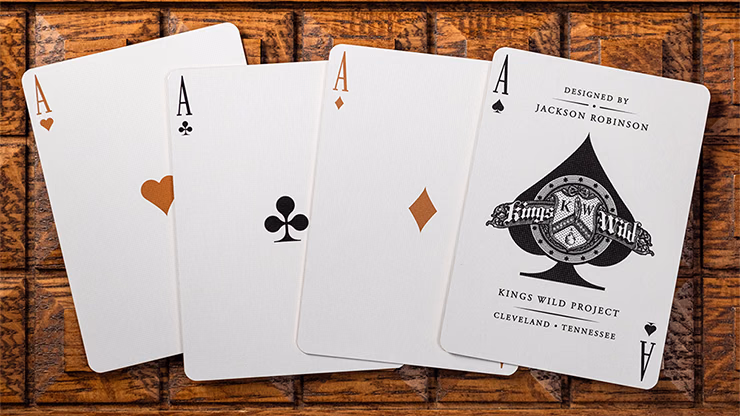 Gilded No.13 Table Players Vol.44 Playing Cards by Kings Wild Project - thumbnail 3